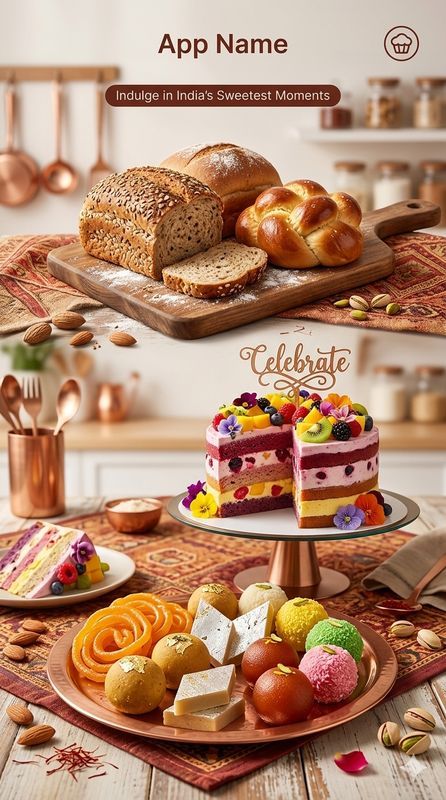 Sweets  Namkeen and Bread