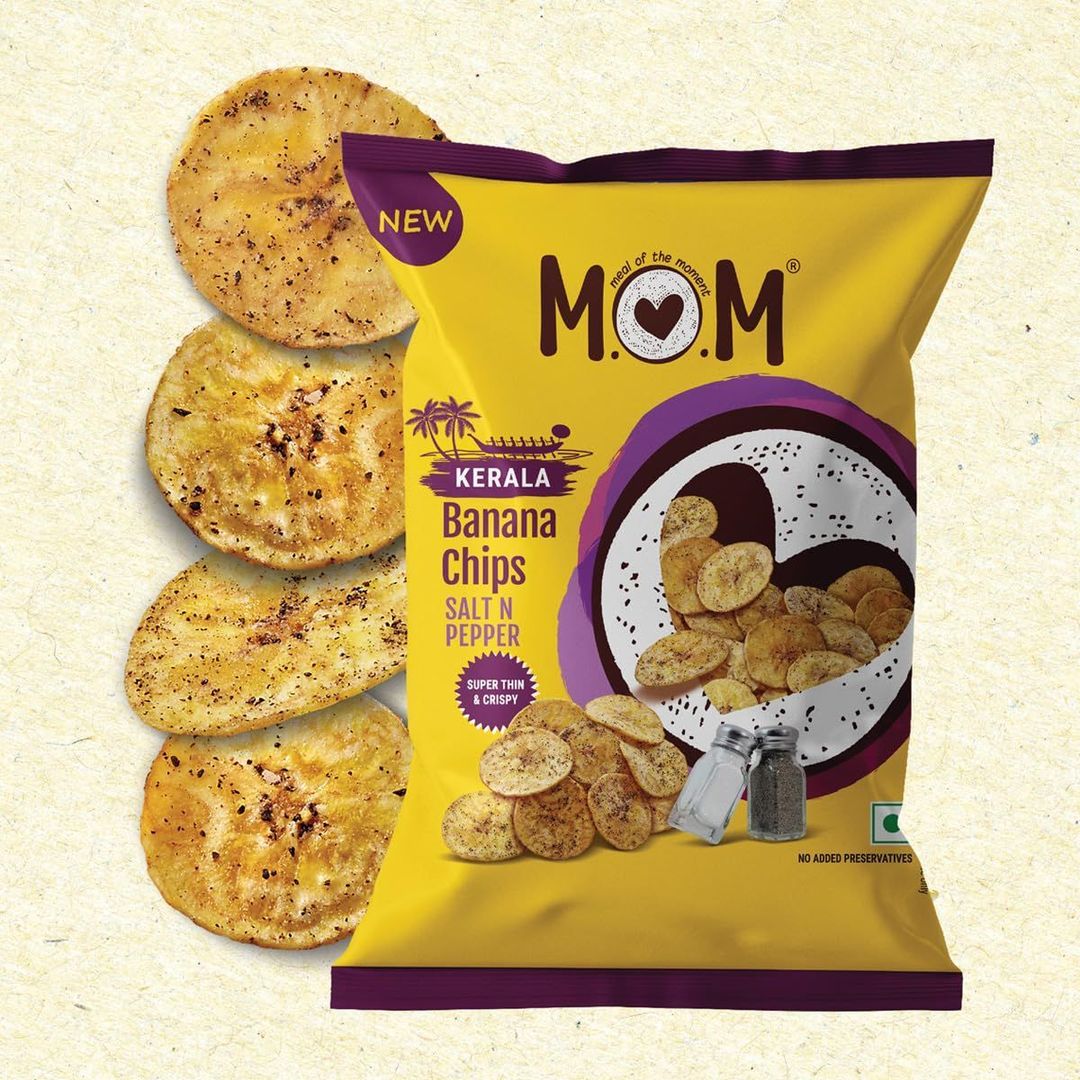 MOM - Meal of the Moment, Kerala Banana Chips |Salt n Pepper