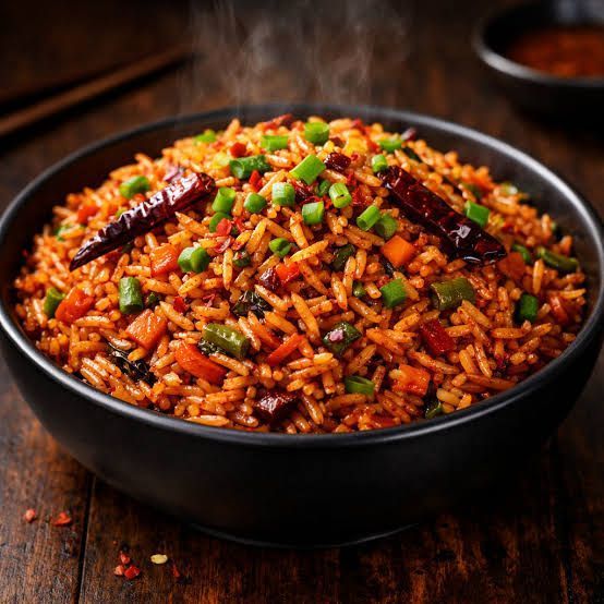 Veg Schezwan fried rice