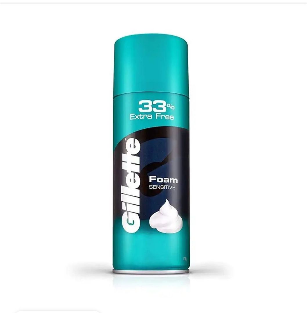 Gillete foam sensitive
