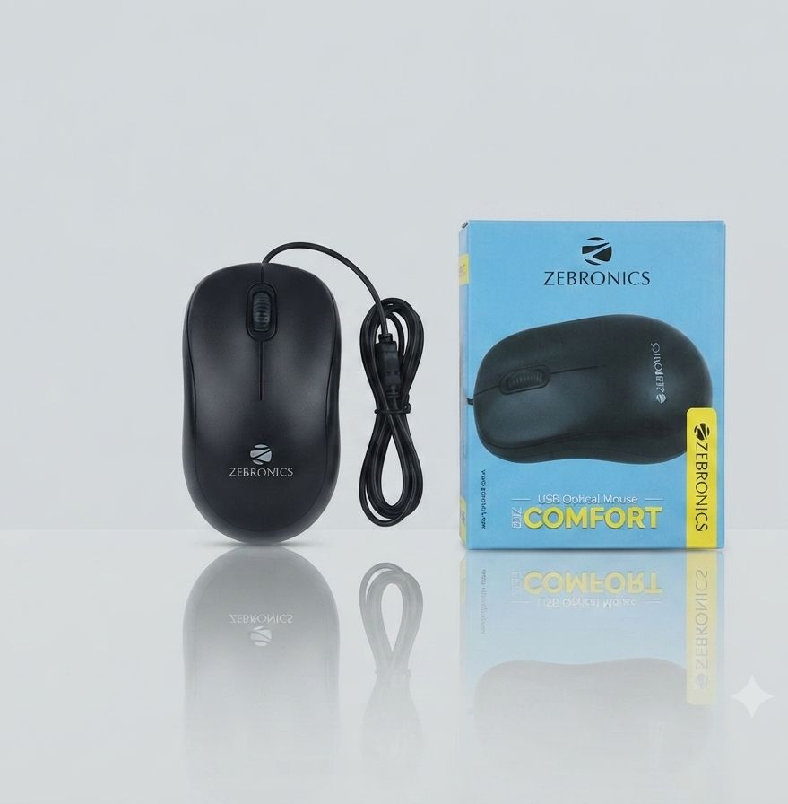 Zebronics optical usb mouse