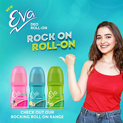 Eva Deo Roll On - Shine, Soft, & Splash