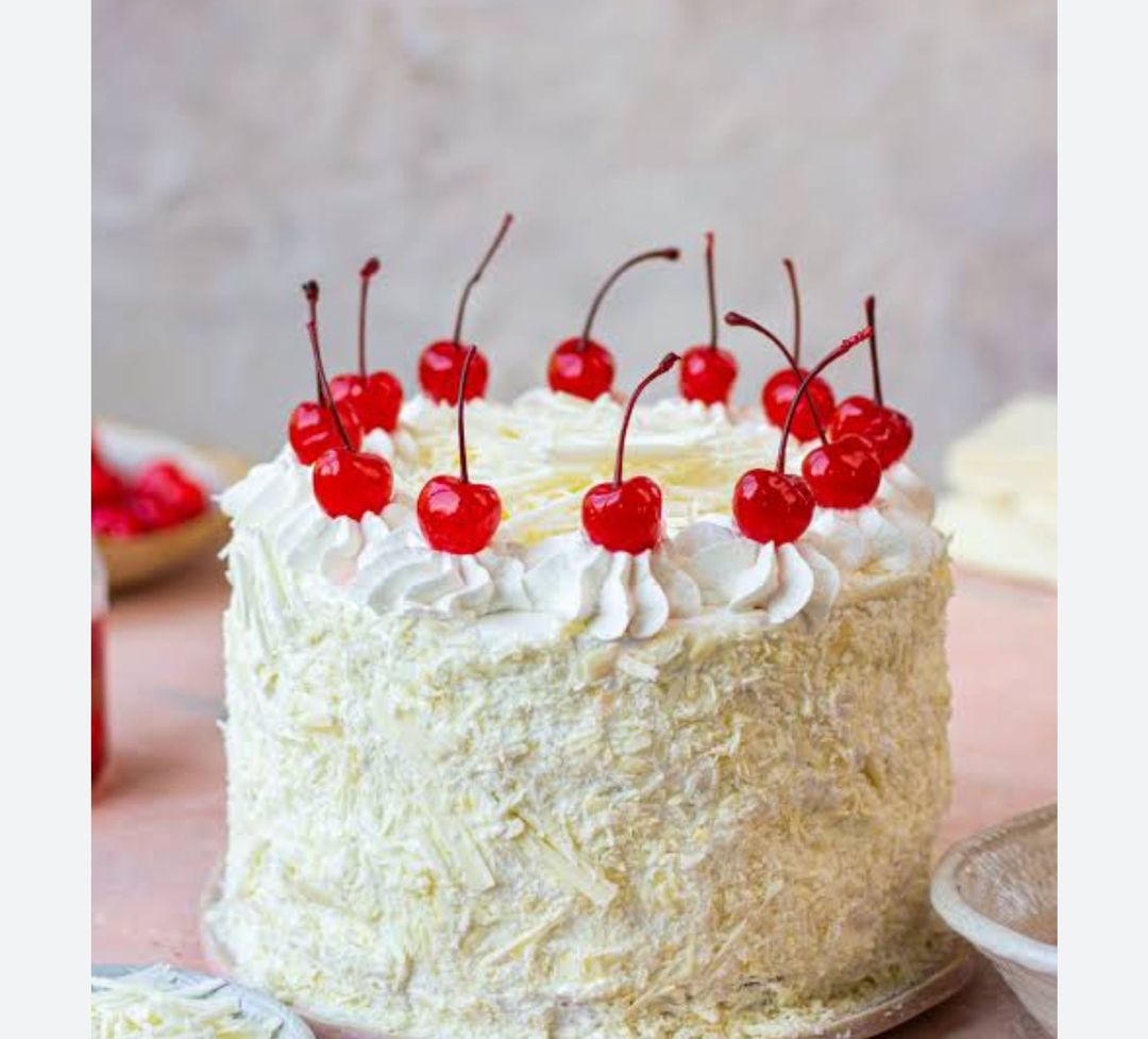 White Forest Cake