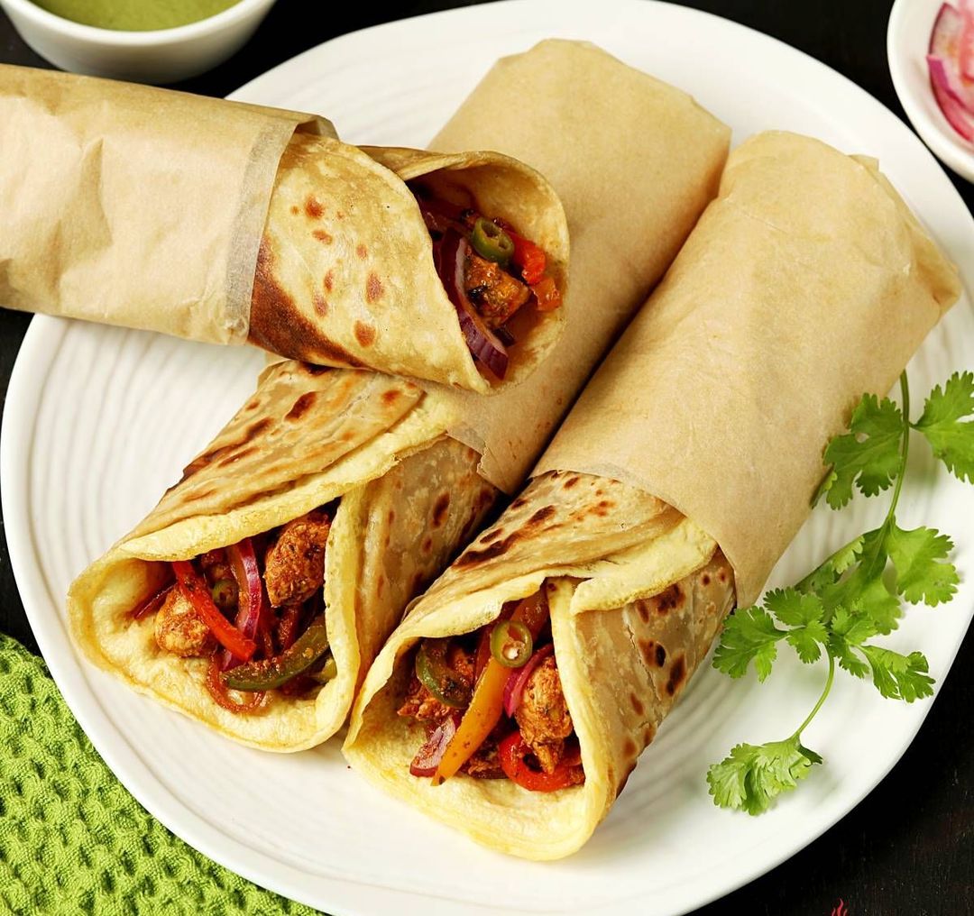 Chicken kathi roll