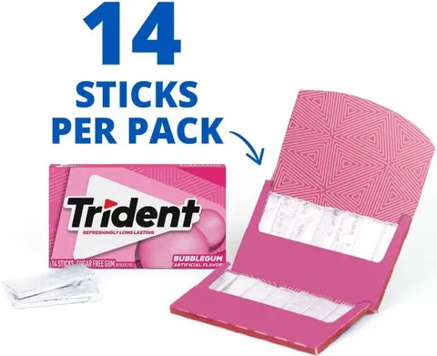 TRIDENT BUBBLEGUM