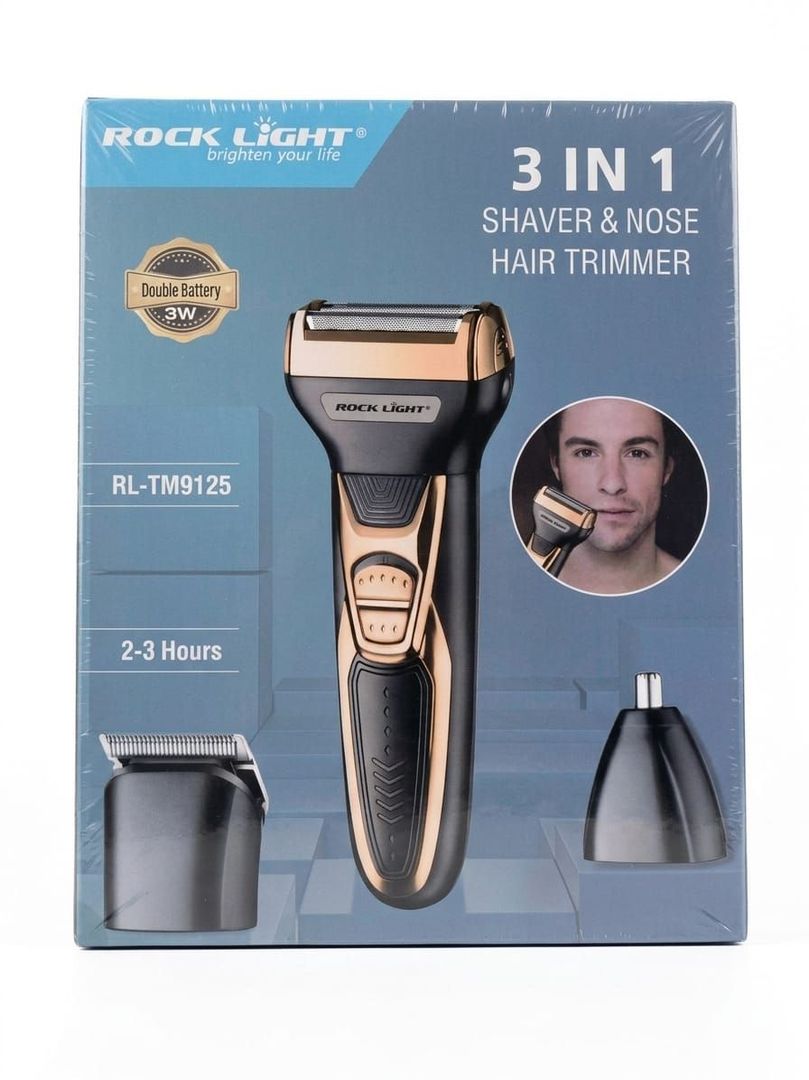 Rock light shaver & nose trimmer Hair trimmer