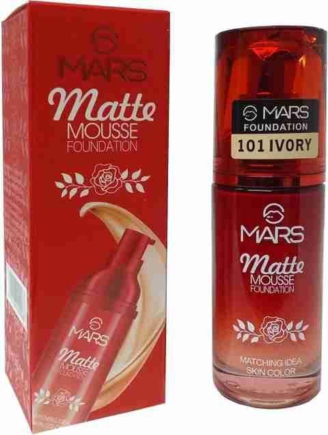 Matte mars mousse foundation