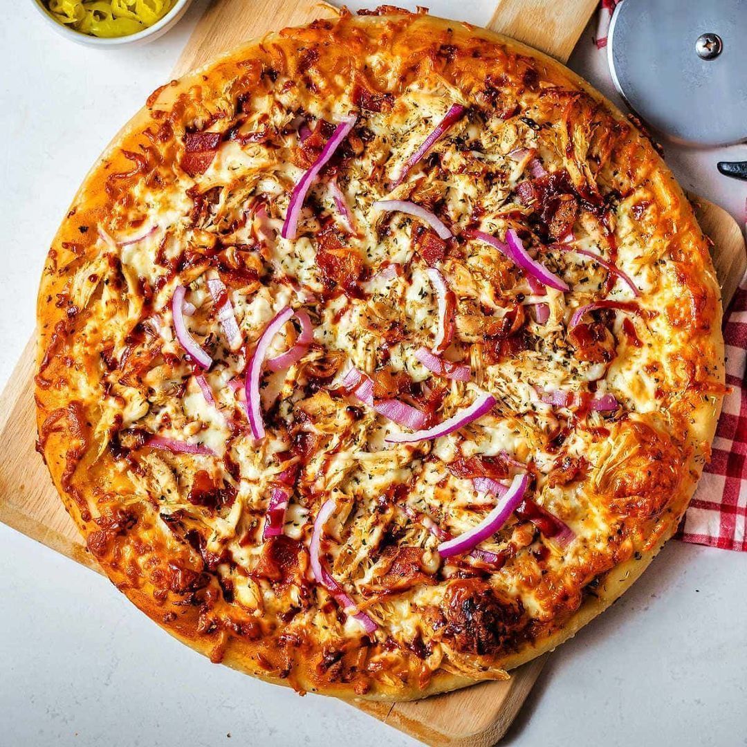 BUTTER CHICKEN PIZZA