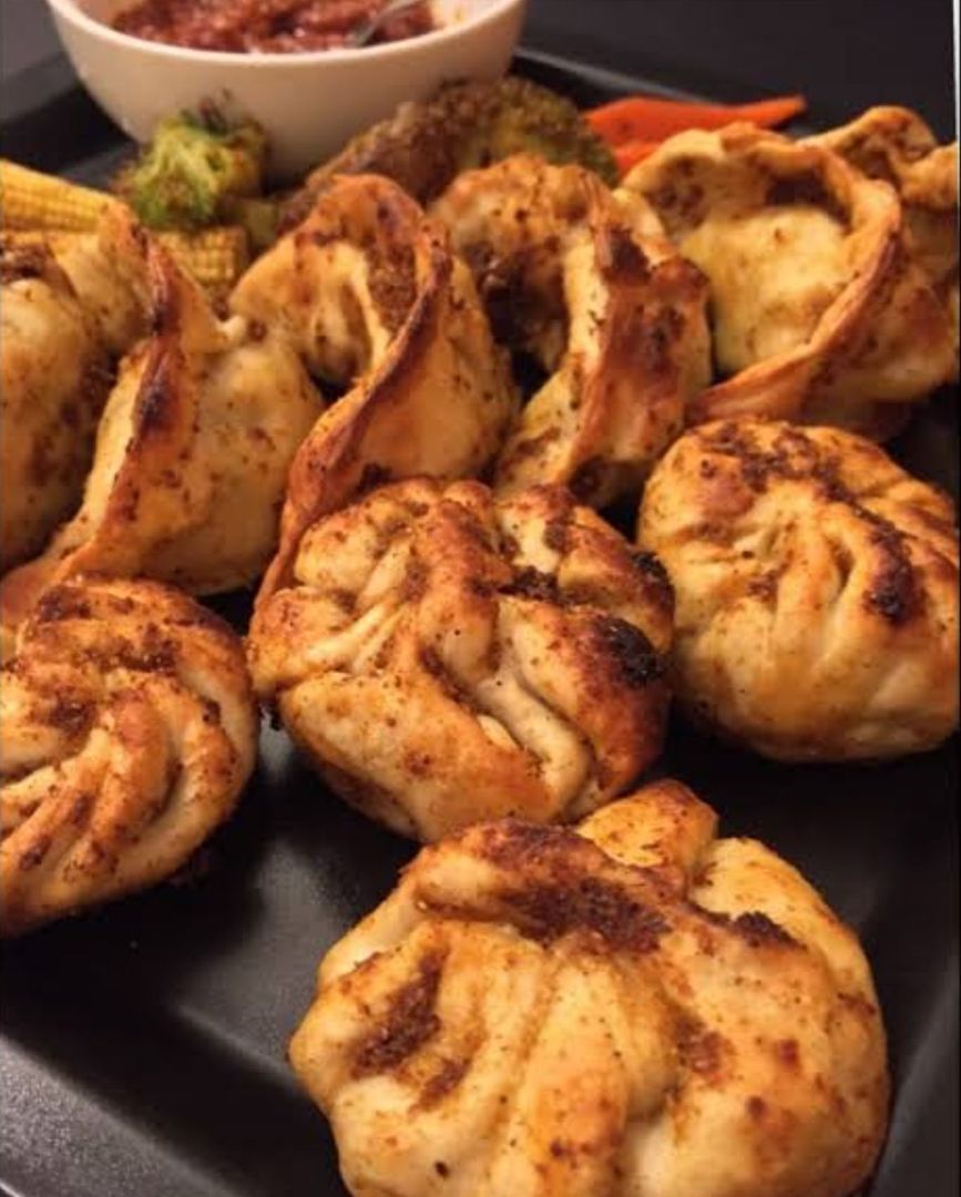 Baked Momos