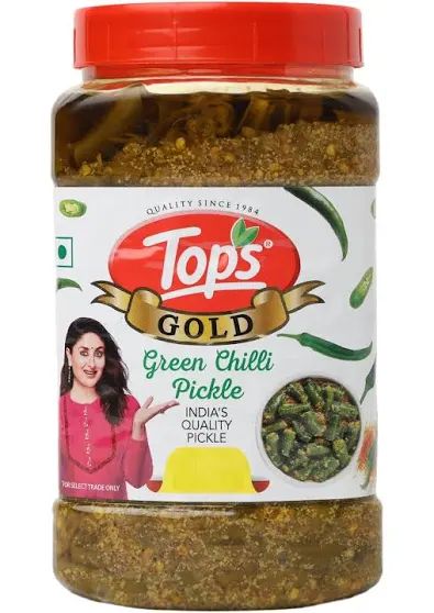 TopsGreen chilli pickle