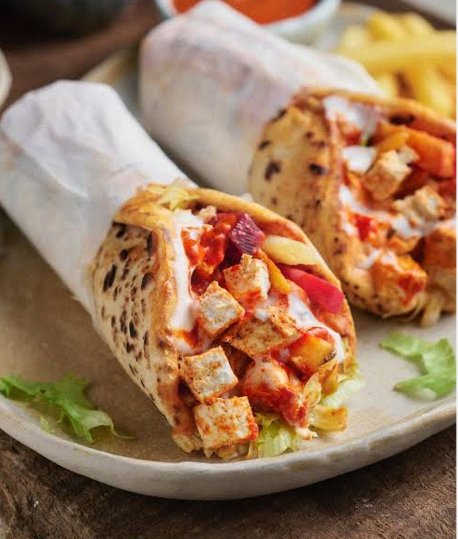 Paneer shorma Roll