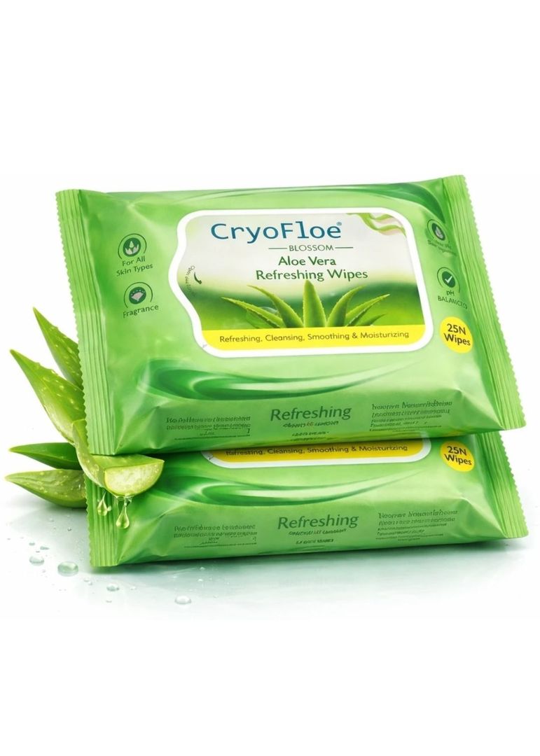 Alovera Refreshing Wipes