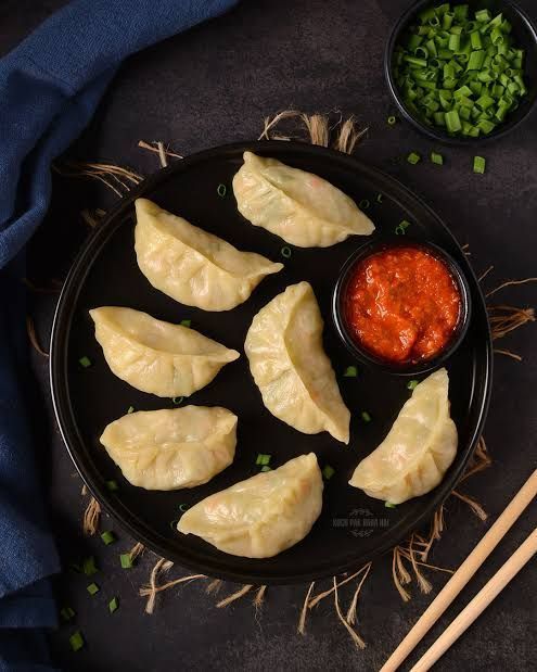 Steamed momos