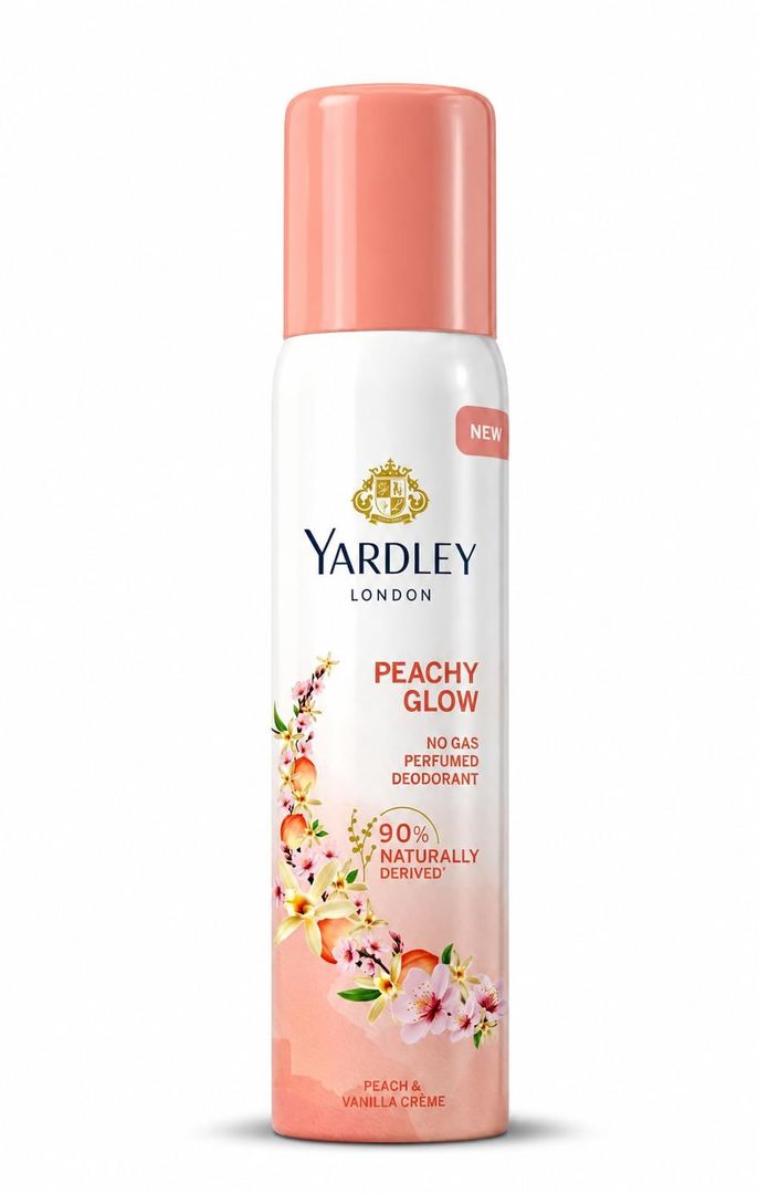 Yardley peach glow