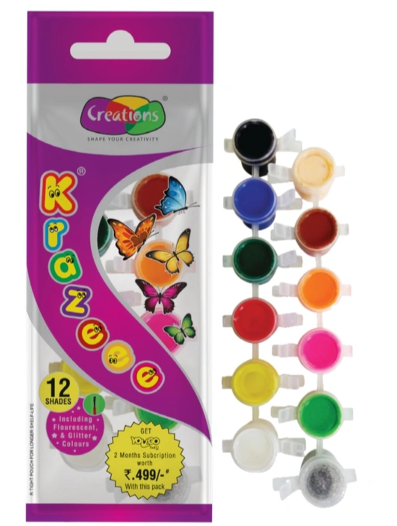 Krazee water colour