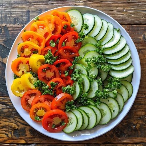 Salad plate