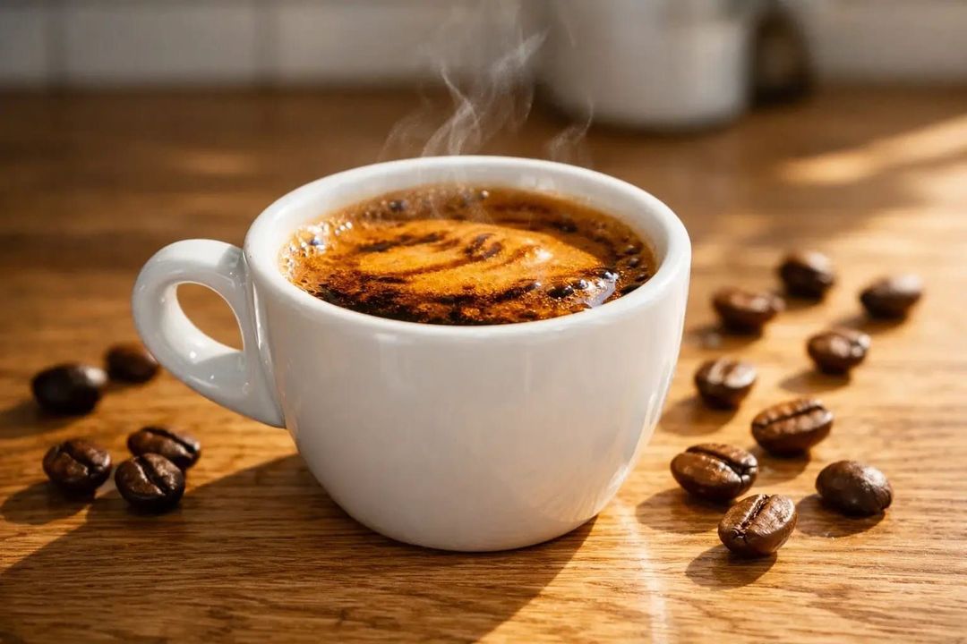 Strong coffee