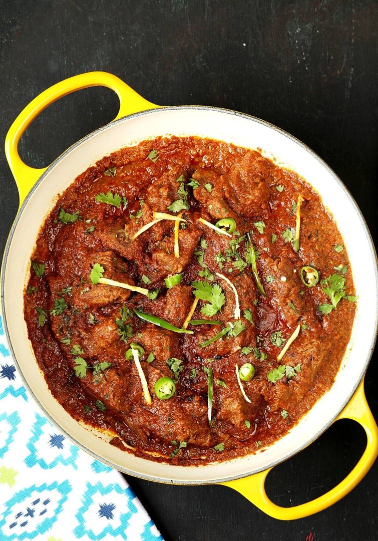 Mutton kadai curry