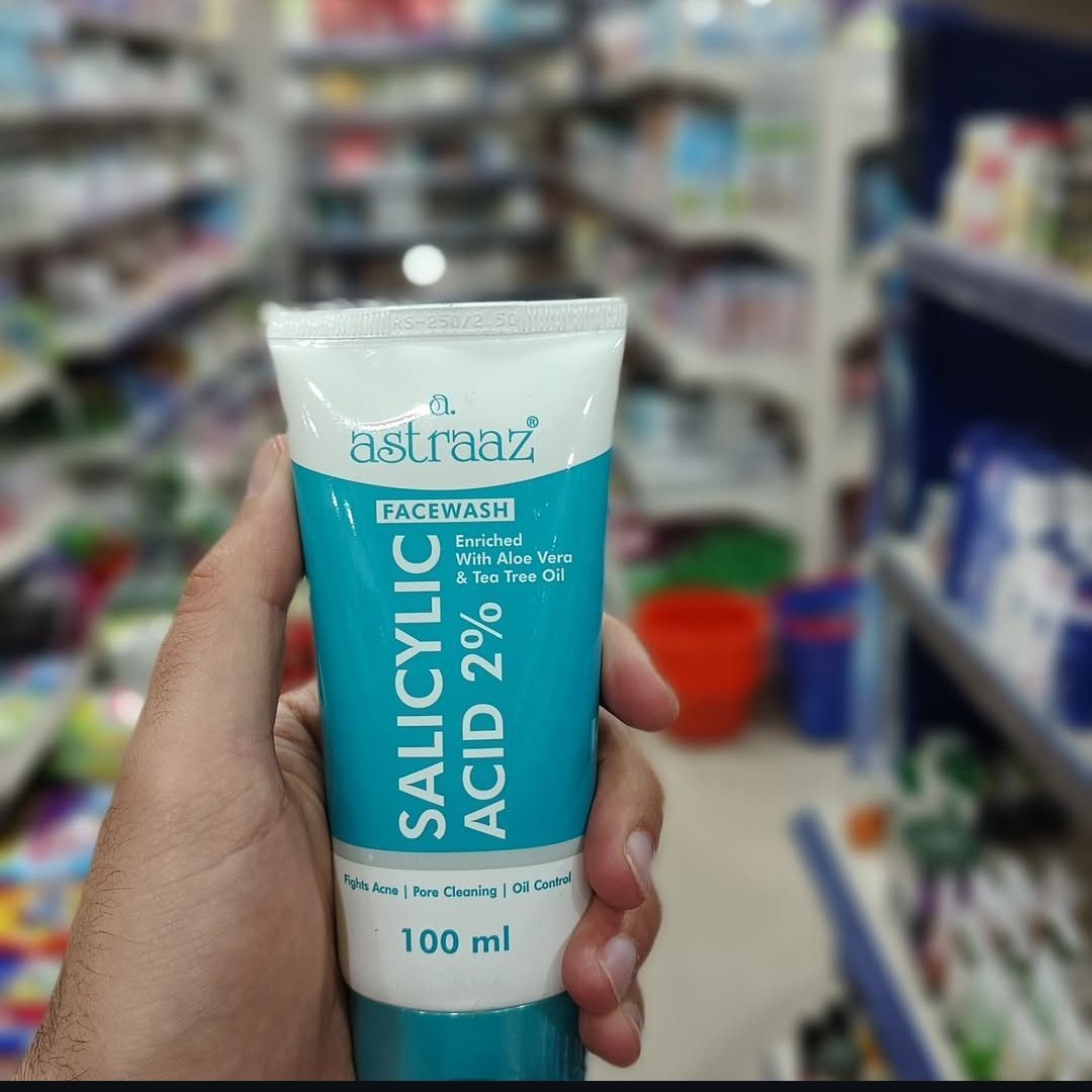 Salicylic acid 2% face wash