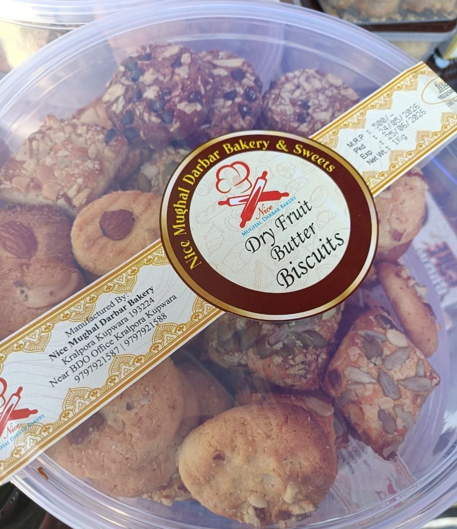 Dry Fruit Butter Biscuits