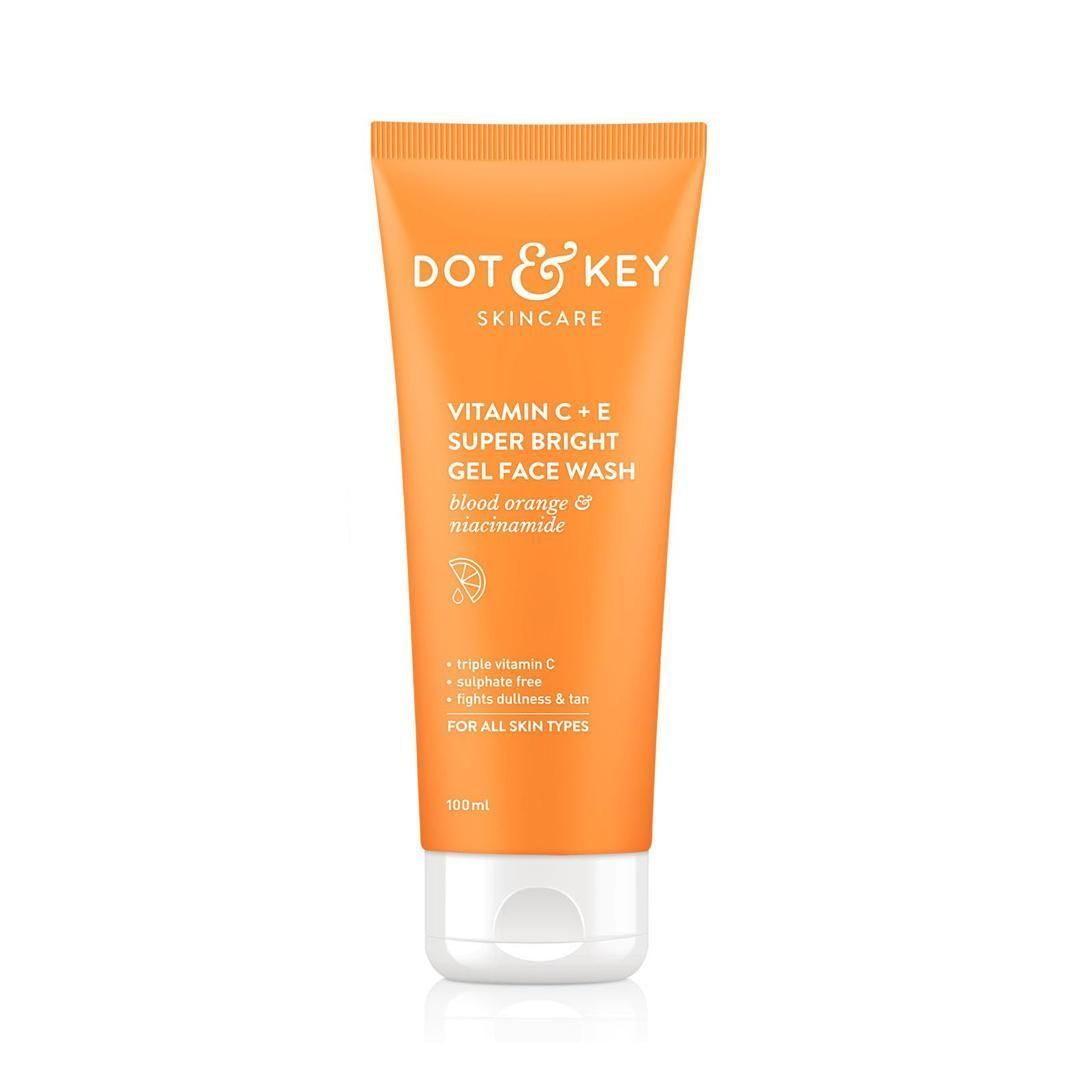 Dot & key vitamin C and E super bright gel face wash