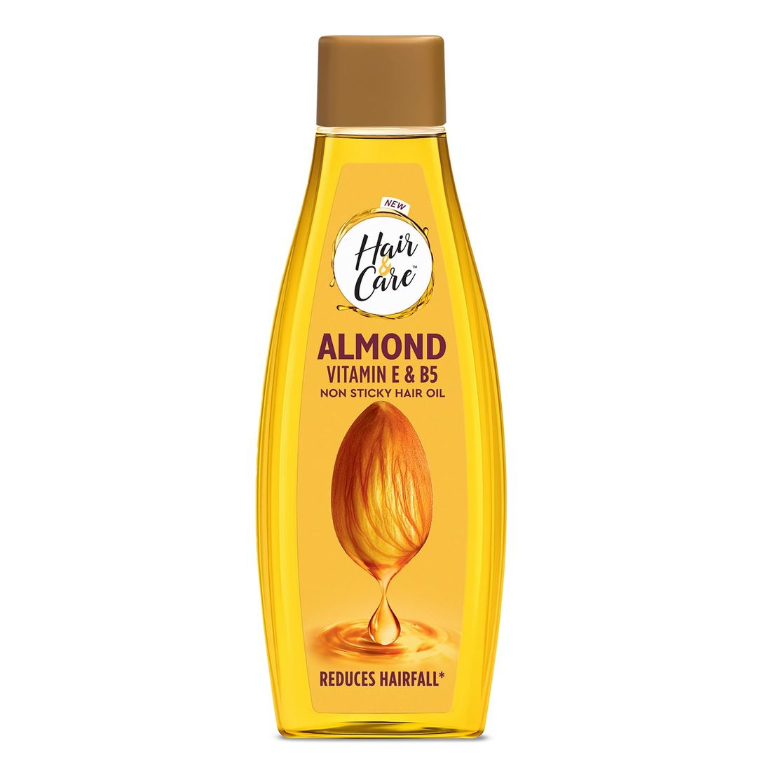 Hair & Care with Almond, Non-Sticky Hair Oil