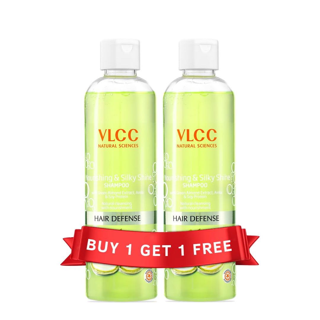 VLCC Nourishing & Silky Shine Shampoo, BUY 1 GET 1 FREE