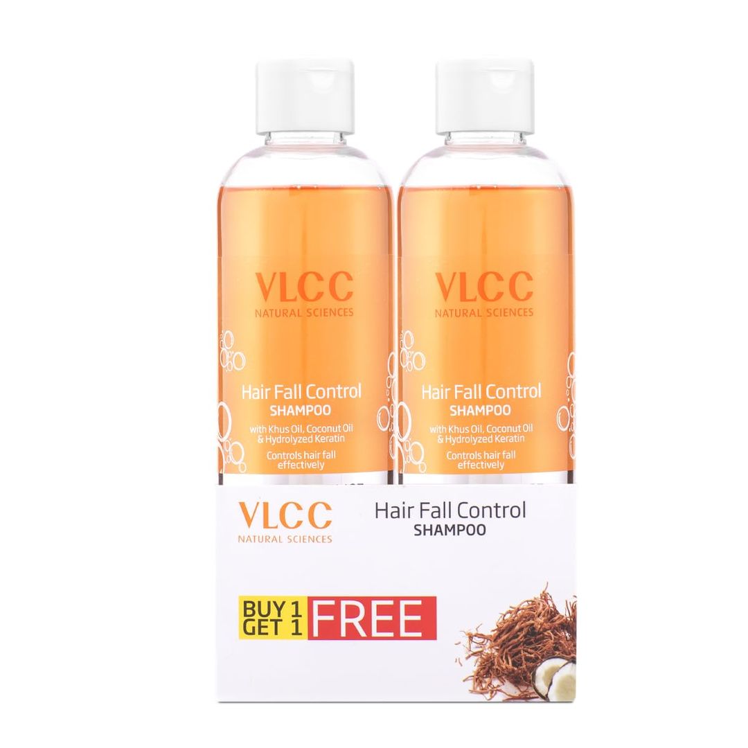 VLCC Hair Fall Control Shampoo, BUY 1 GET 1 FREE