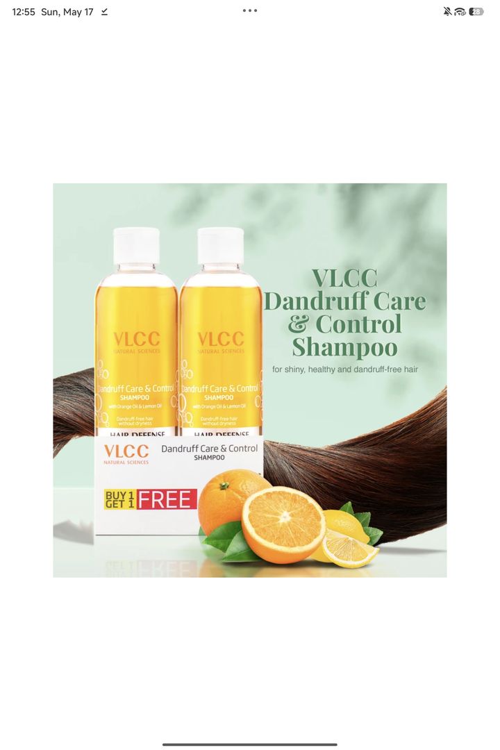 VLCC Dandruff care and Control Shampoo, BUY 1 GET 1 FREE