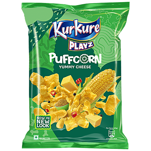 Kurkure Playz Yummy Cheese Puffcorn Namkeen