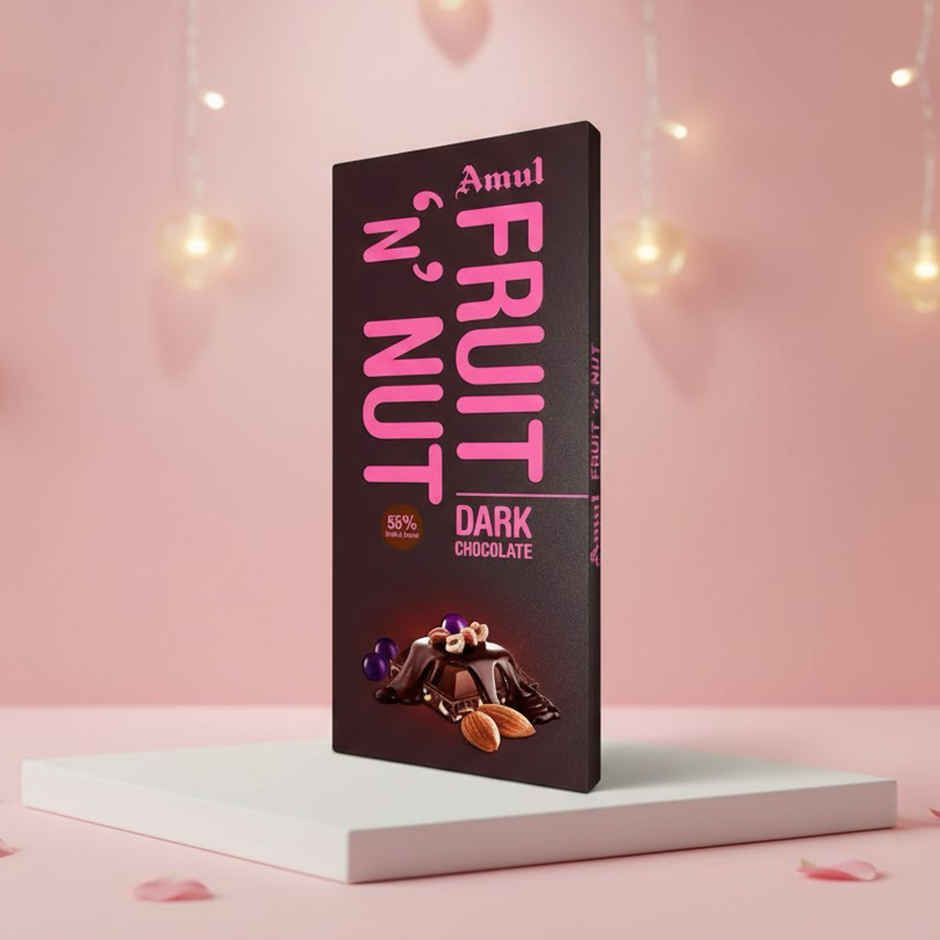 Amul Fruit 'N' Nut Dark Chocolate