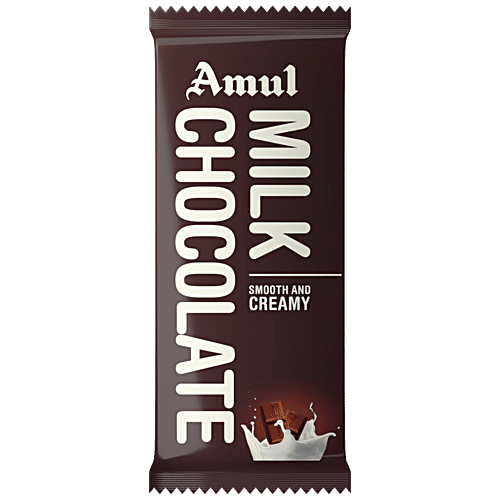 Amul Milk Chocolate - Smooth & Creamy