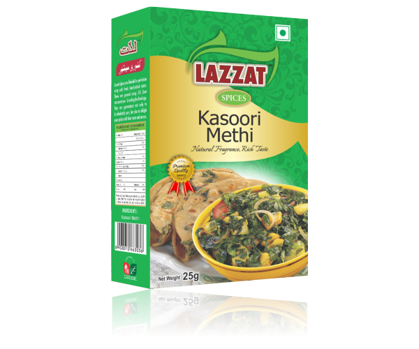 Lazzat Kasoori Methi, Pack of 25g