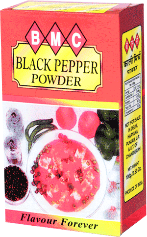 BMC Black Pepper Powder, Pack of 50g