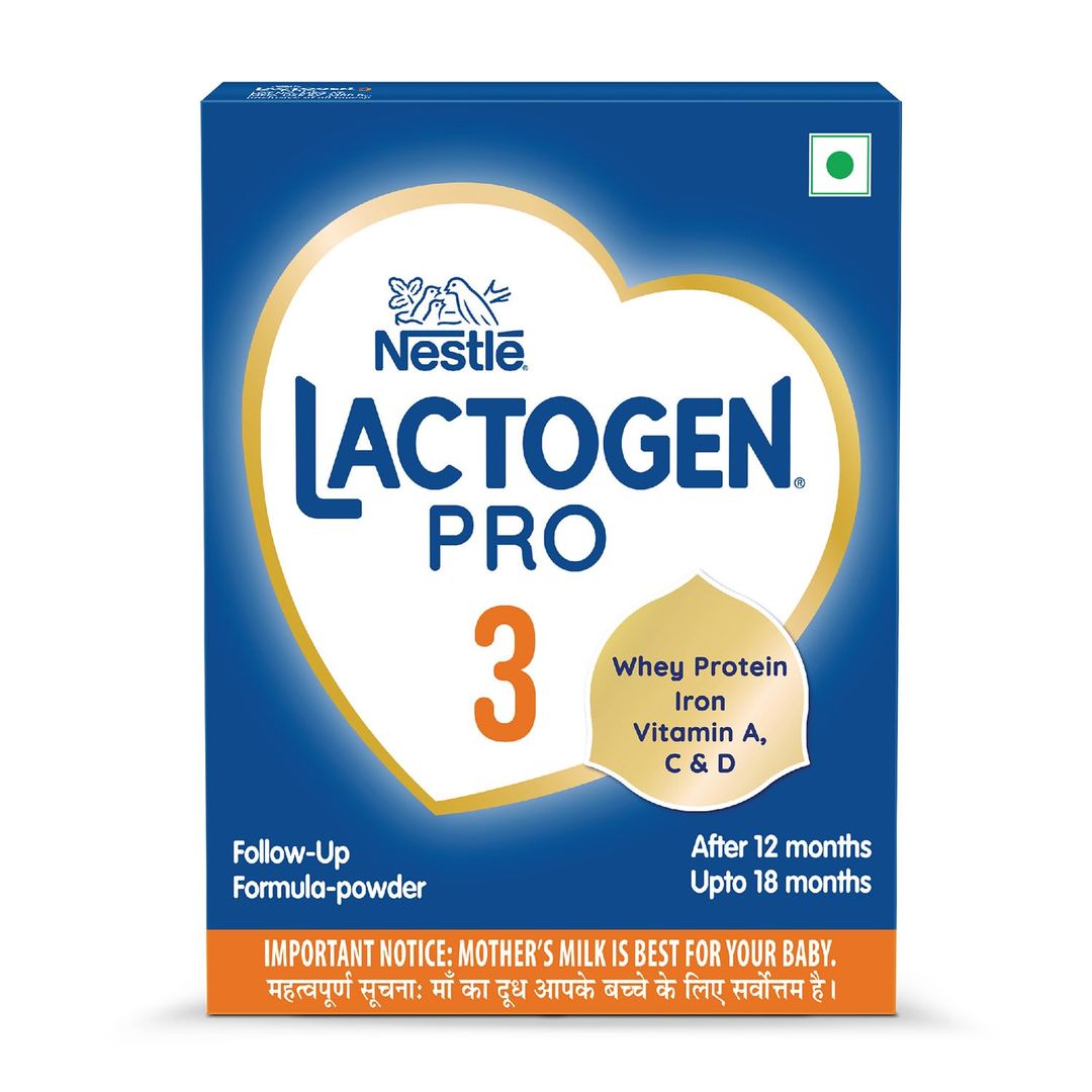 Lactogen Pro 3, Follow-Up Formula With Iron, Whey Protein And Vitamins, After 12 Months Up To 18 Months, Pack of 400g
