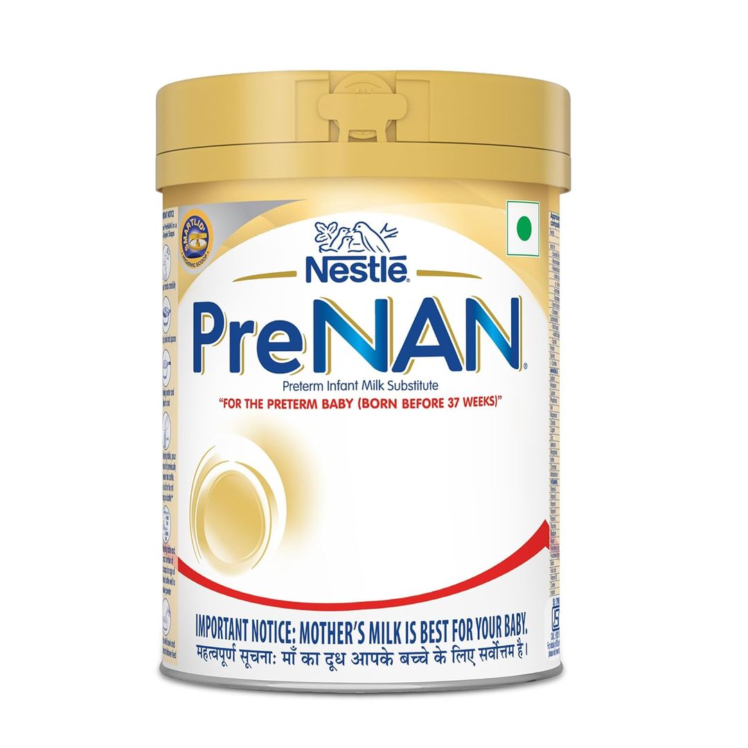 Nestle Pre NAN| Pre-Term Food For Special Medical Purposes | Infant | For Babies Born Before 37 Weeks | 400G Tin | Powder