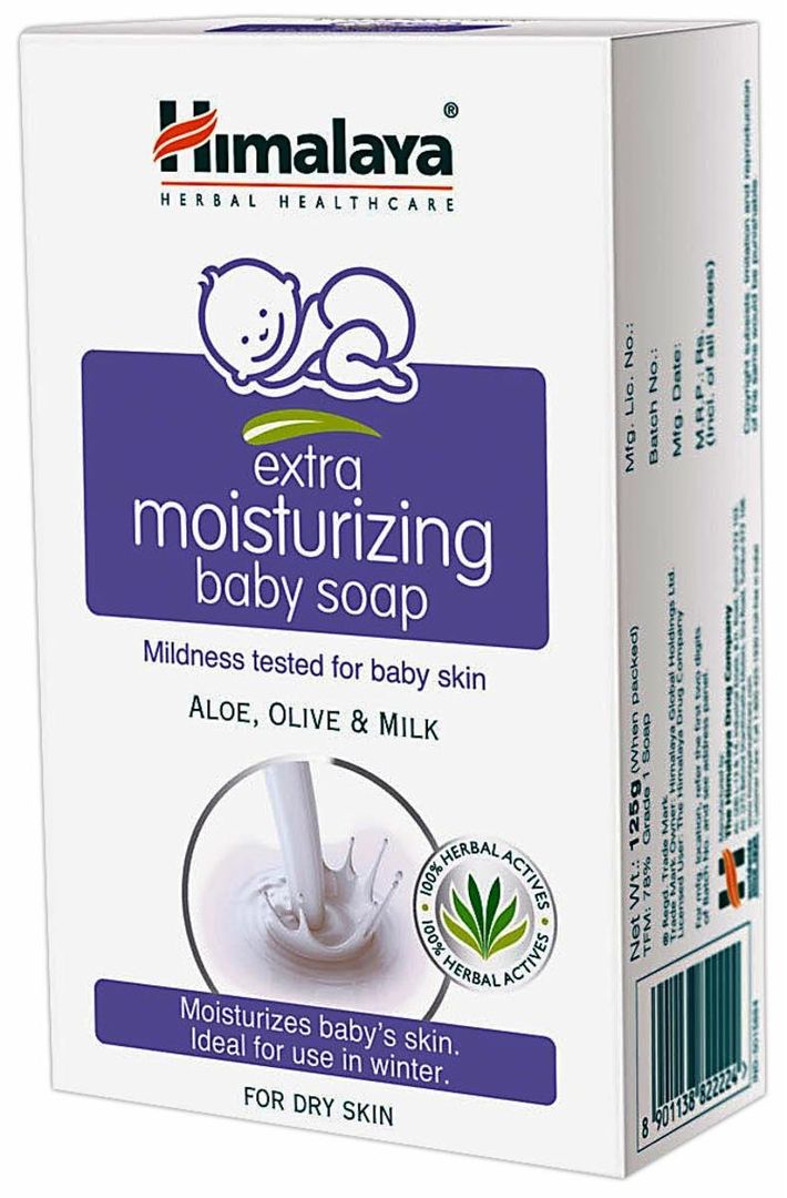 Himalaya Extra Moisturizing baby Soap, 75g