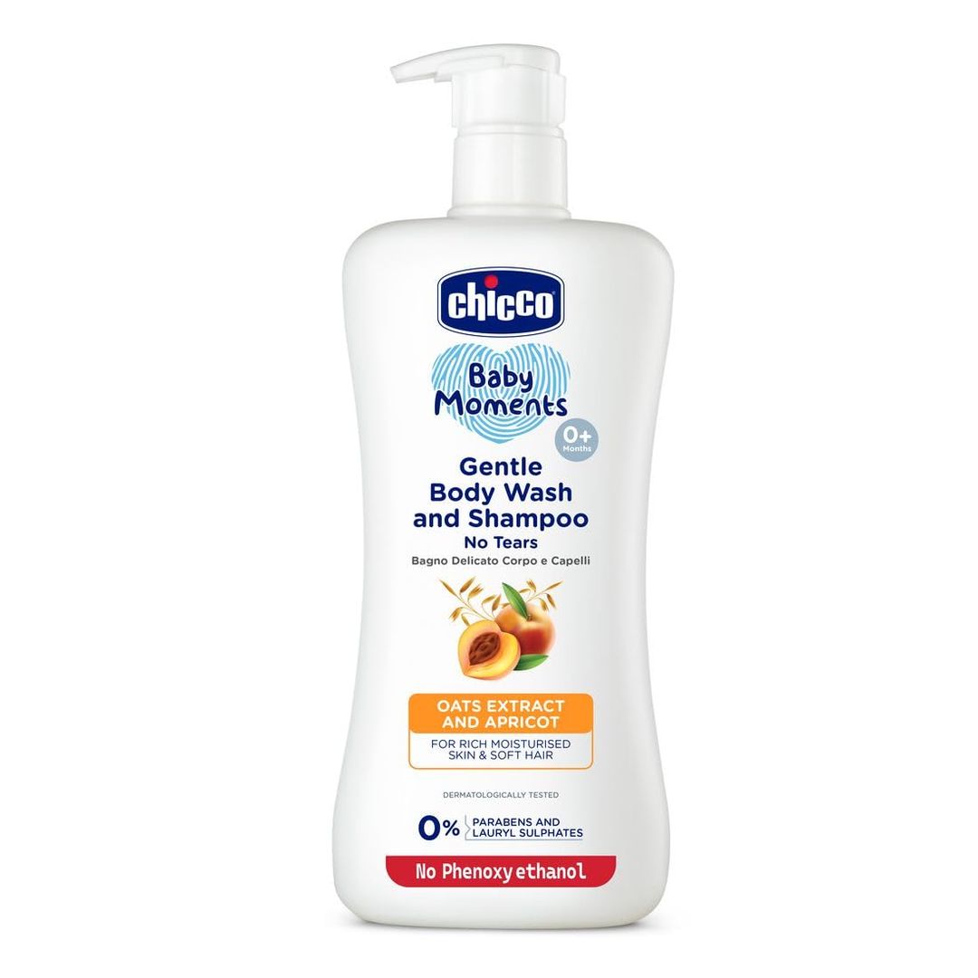 CHICCO GENTLE BODYWASH & SHAMPOO, 100ml