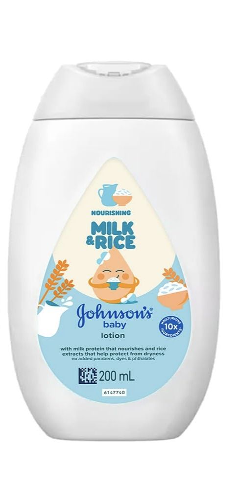 Johnson's Baby Milk and Rice Body Lotion, 50ml