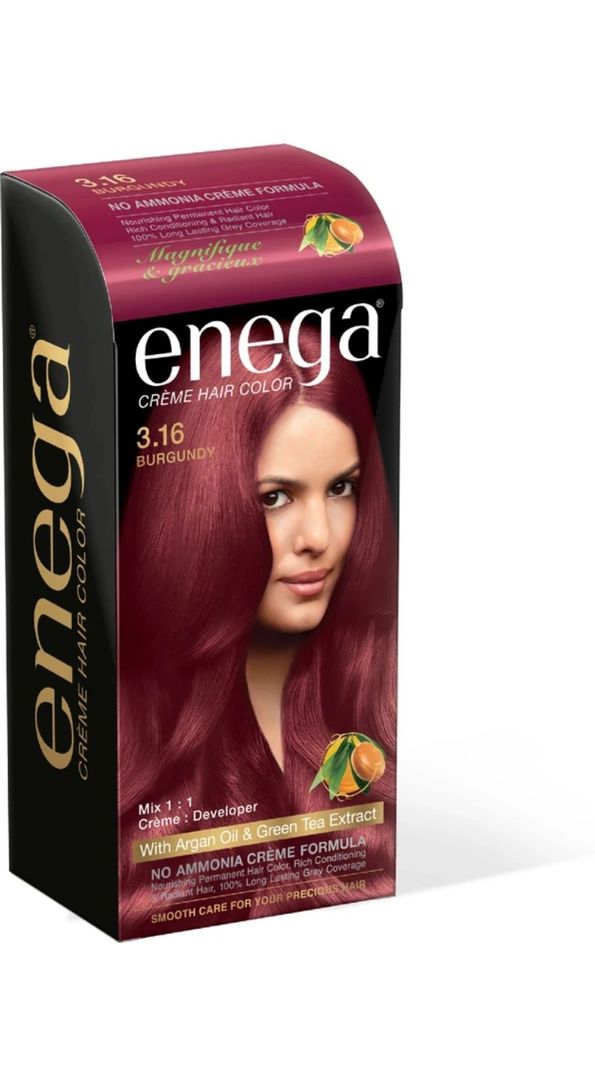 Enega hair colour