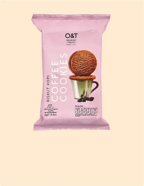 O&T Coffee Melts Cookies, 120g
