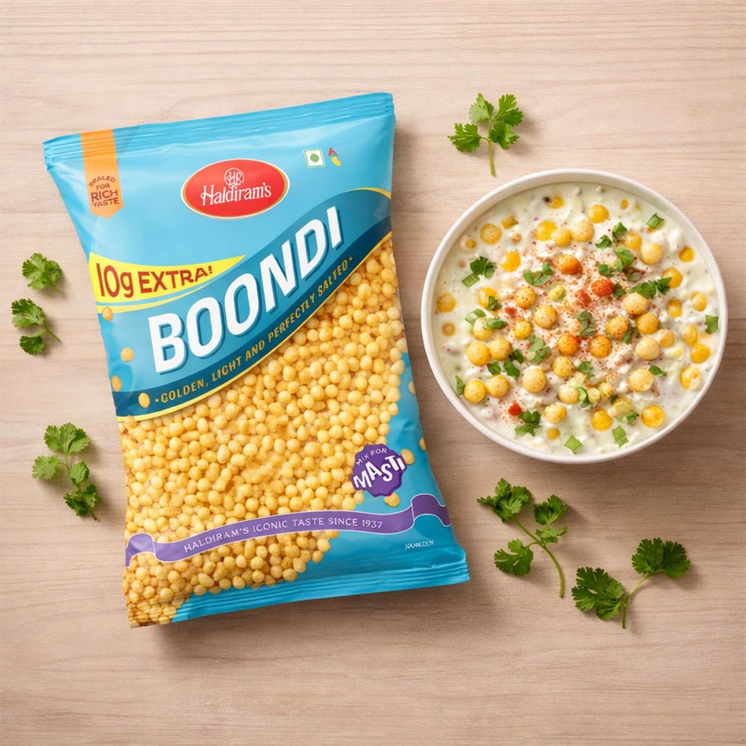 Haldiram's Delhi Boondi Plain, 210g