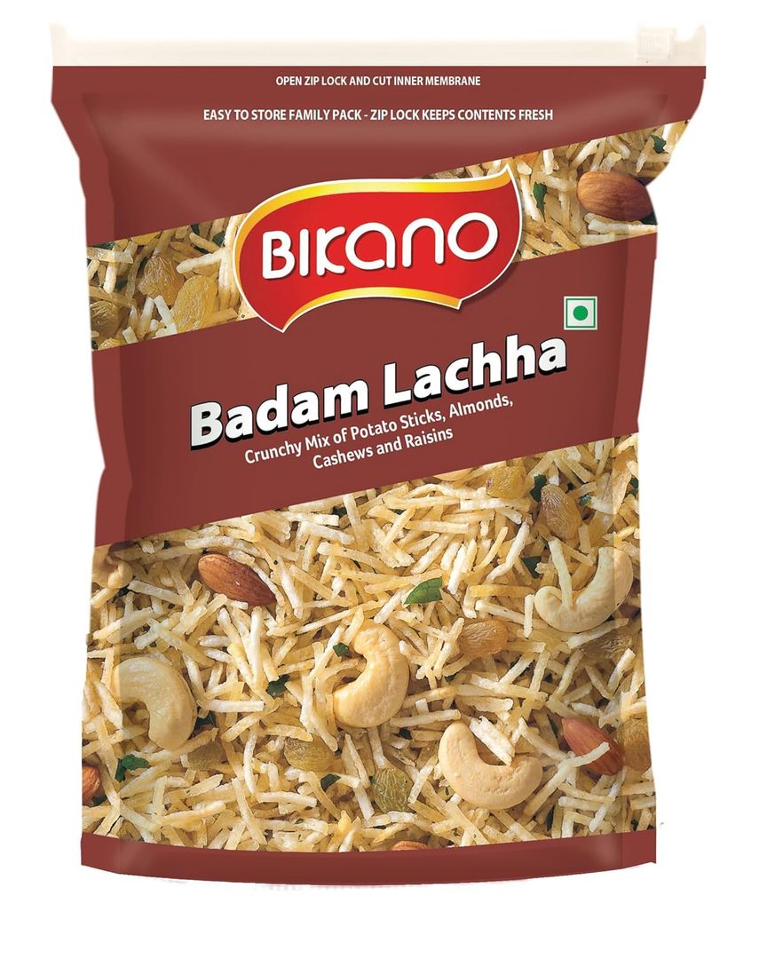 Bikano Badam Lachha | Nutty Cashews & Almonds, 250g