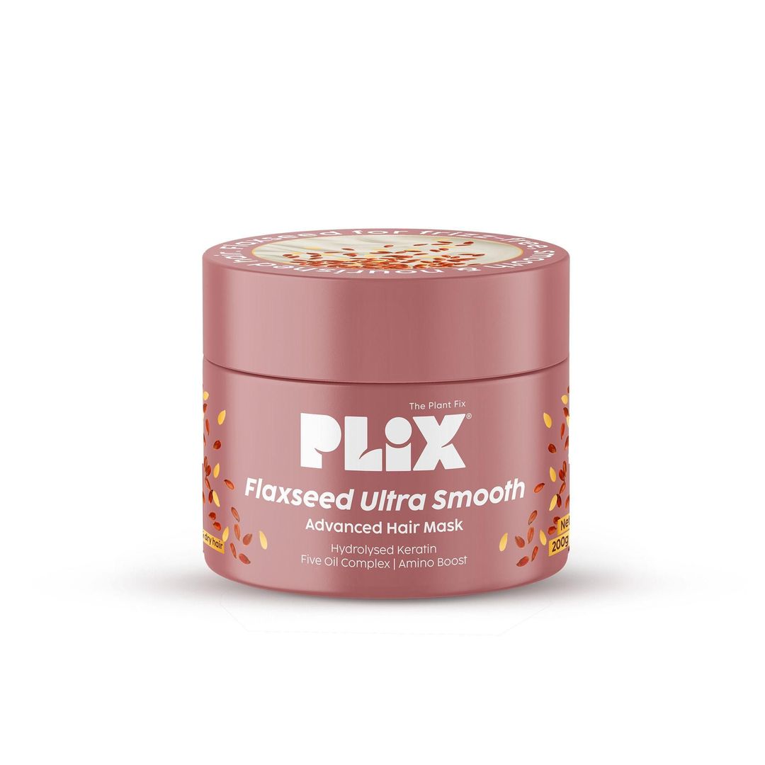 PLIX flaxseed ultra smooth hair mask