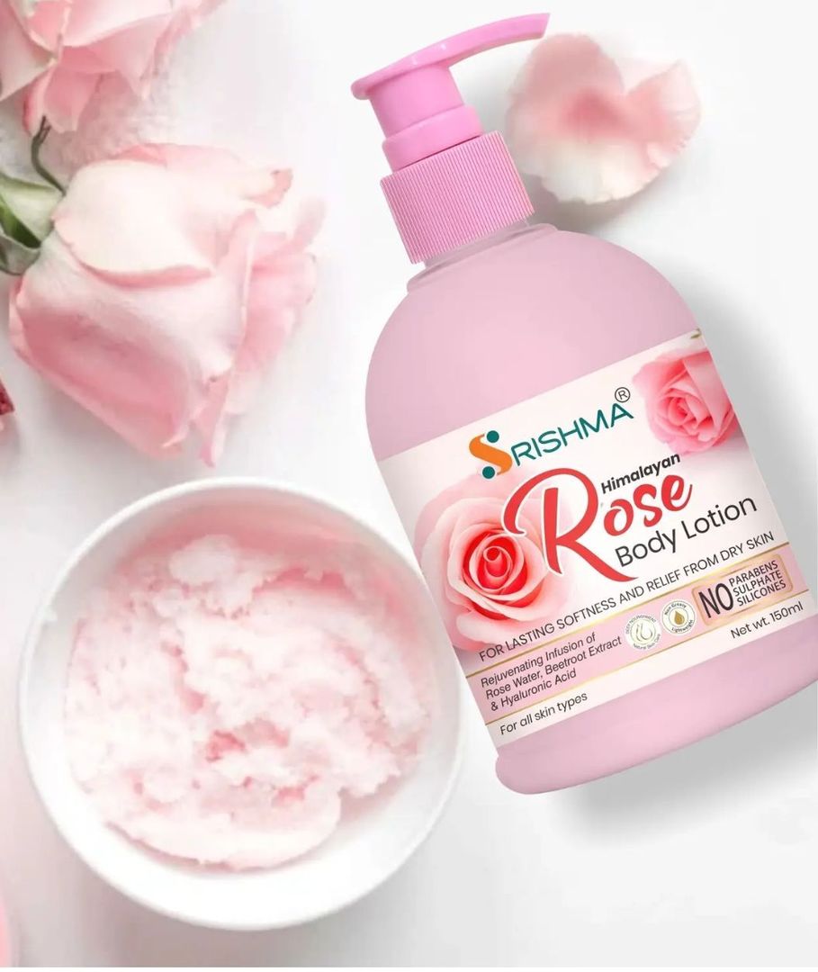 SRISHMA ROSE BODY LOTION
