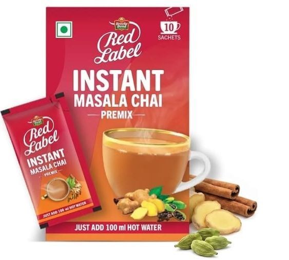 Red label instant masala tea