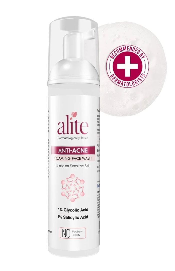 Meglow alite foaming facewash
