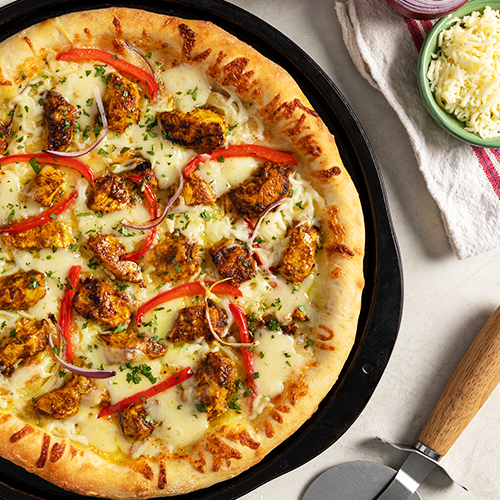 Pizza (Butter Chicken)