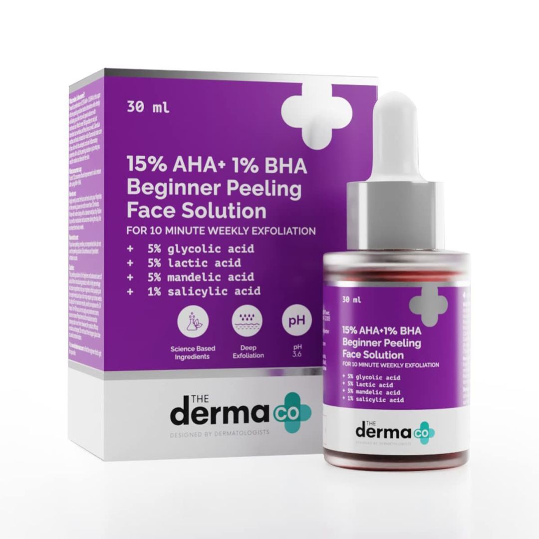 Derma 15%AHA+1% beginner feeling face loution