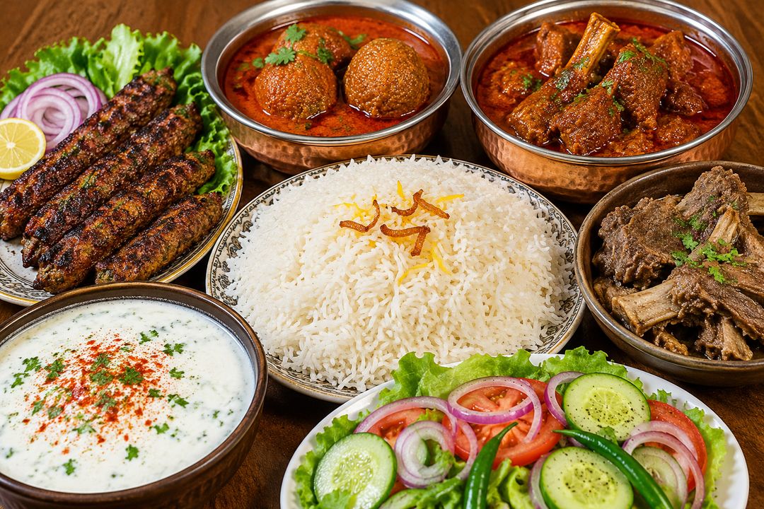 Wazwan thali for 1 person